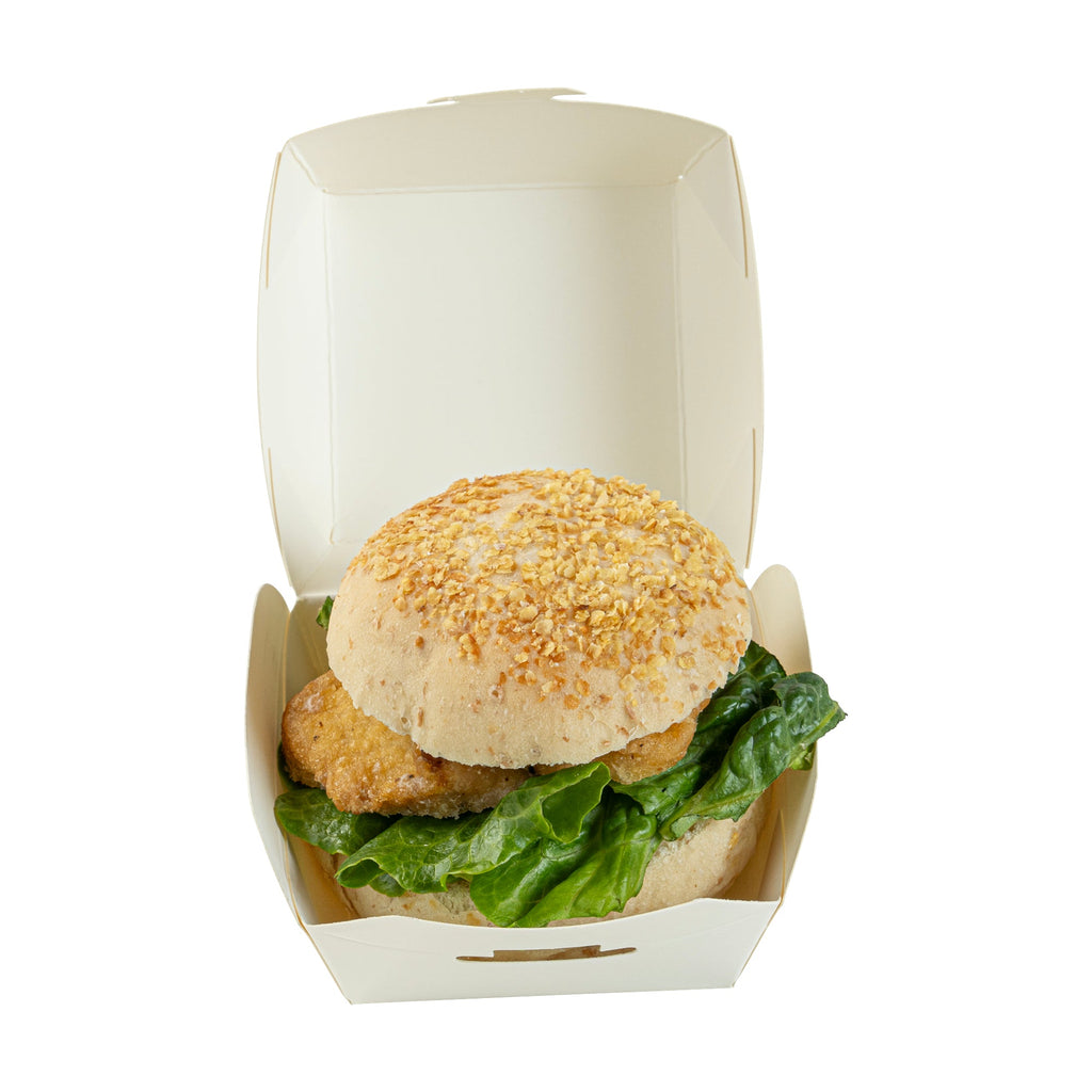 Bio Tek White Paper Slider Box - 2 1/2" x 2 1/2" x 2" - 100 count box
