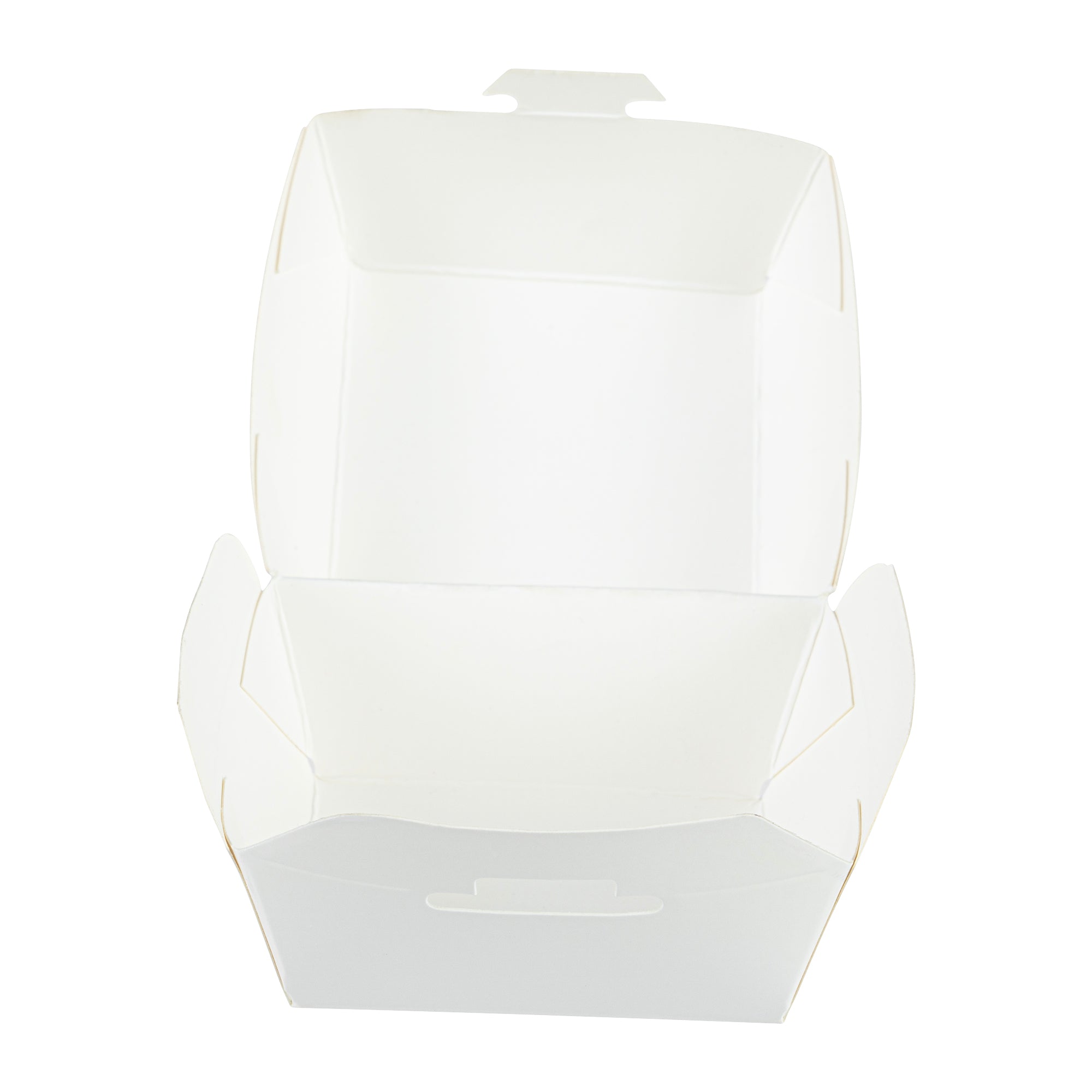 Bio Tek White Paper Slider Box - 2 1/2" x 2 1/2" x 2" - 100 count box