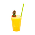 Bev Tek Lime Paper Straw - Biodegradable, 6mm - 7 3/4" - 100 count box