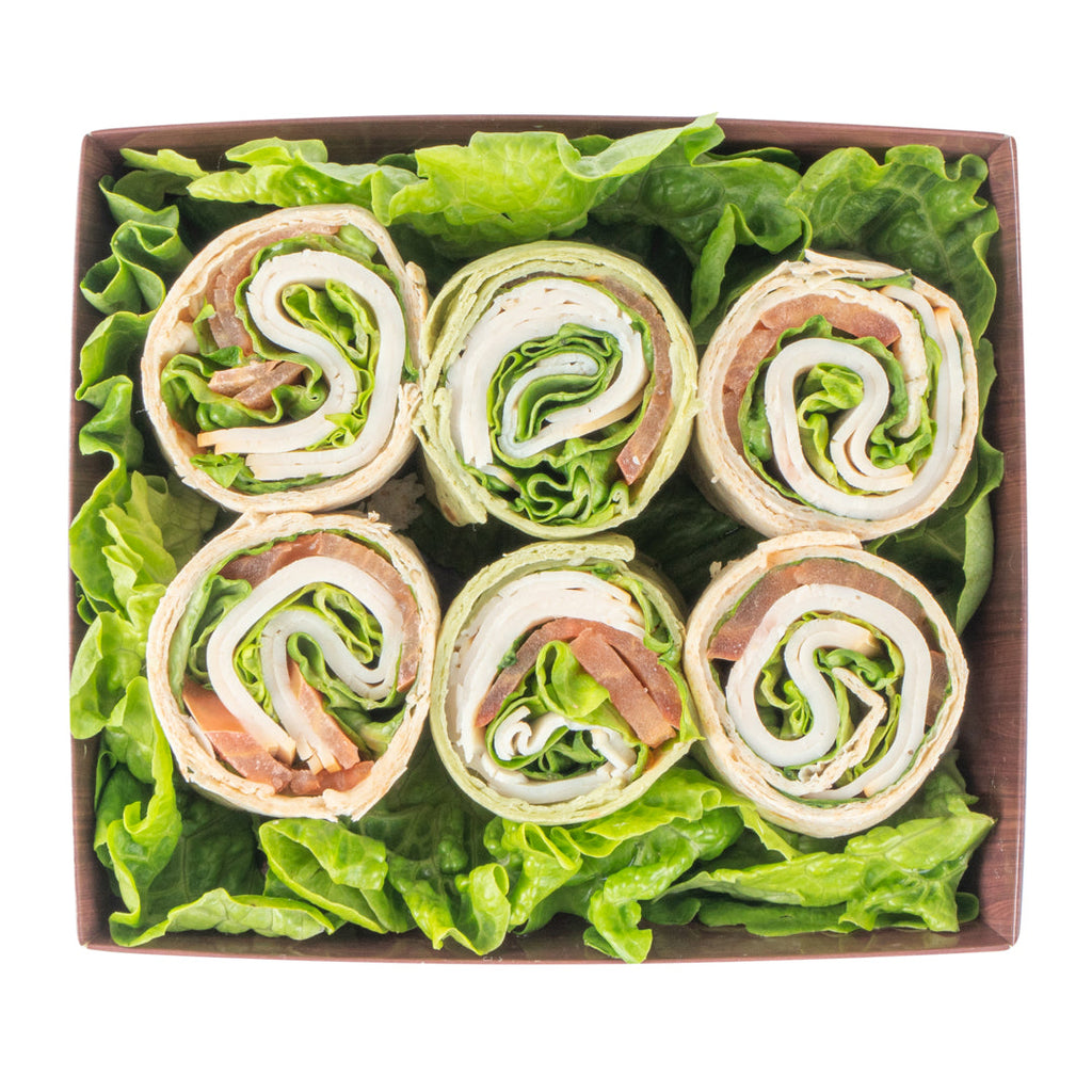 Matsuri Vision Wood Grain Paper Large Sushi Container - 5" x 4 1/2" x 1 1/2" - 100 count box