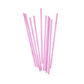 Pastry Tek Pink Paper Cake Pop and Lollipop Stick - Biodegradable - 6" x 5/32" - 25 count box