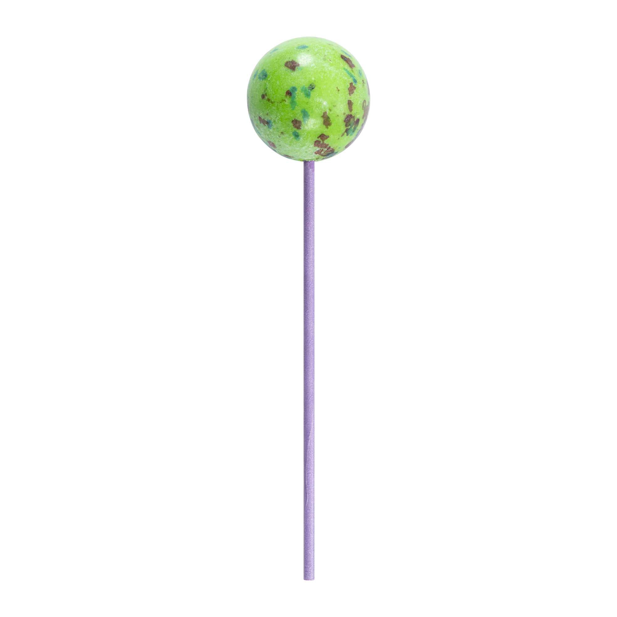 Pastry Tek Purple Paper Cake Pop and Lollipop Stick - Biodegradable - 6" x 5/32" - 100 count box
