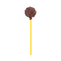 Pastry Tek Yellow Paper Cake Pop and Lollipop Stick - Biodegradable - 6" x 5/32" - 25 count box