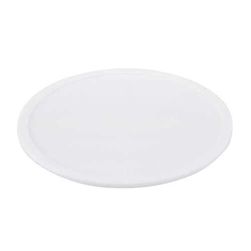 Bar Lux White Silicone Coaster - Non-Slip - 4" x 4" x 1/4" - 6 count box