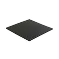 Pastry Tek Square Black Cardboard Cake Drum Board - Covered Edge - 12" x 12" x 1/2" - 1 count box
