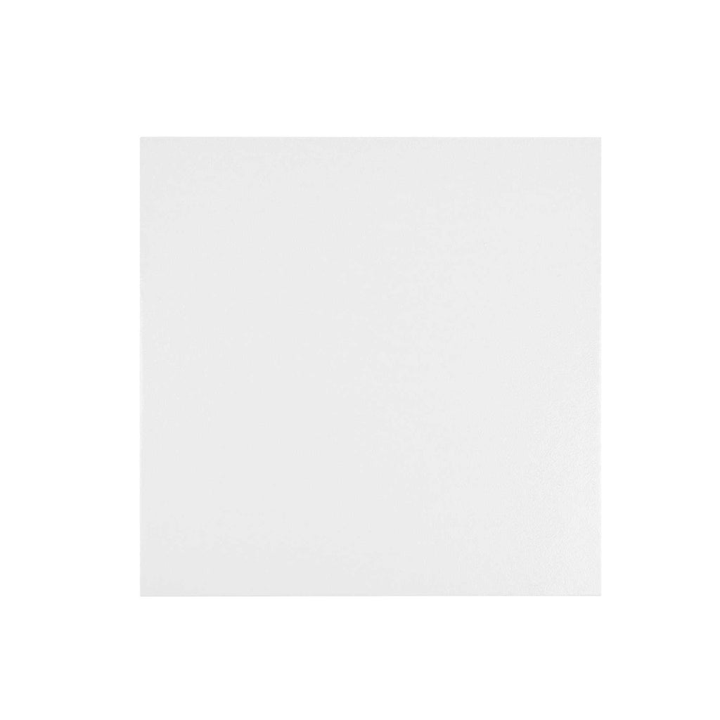 Pastry Tek Square White Cardboard Cake Drum Board - Covered Edge - 12" x 12" x 1/2" - 1 count box