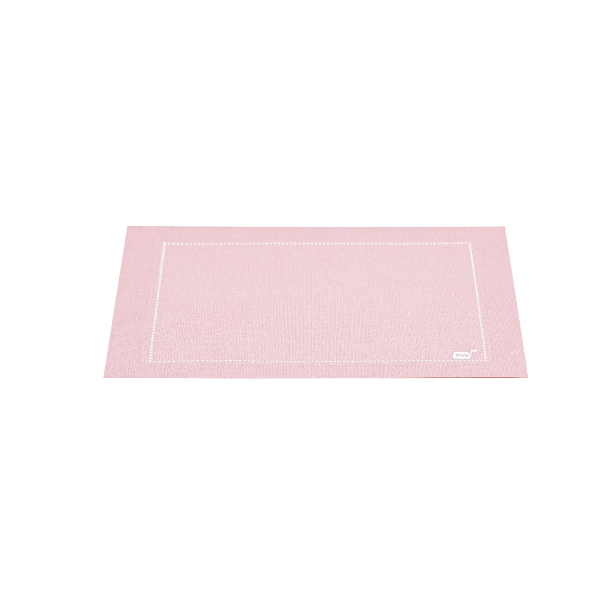 Luxenap Square Pink Cotton Cocktail Napkin - Organic, Disposable - 4 1/2" x 4 1/2" - 50 count box