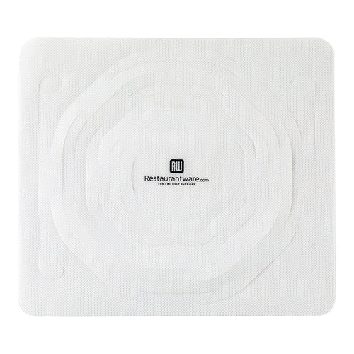 Bag Tek White Medium Net Take Out Bag - 9 3/4" x 8 3/4" - 100 count box