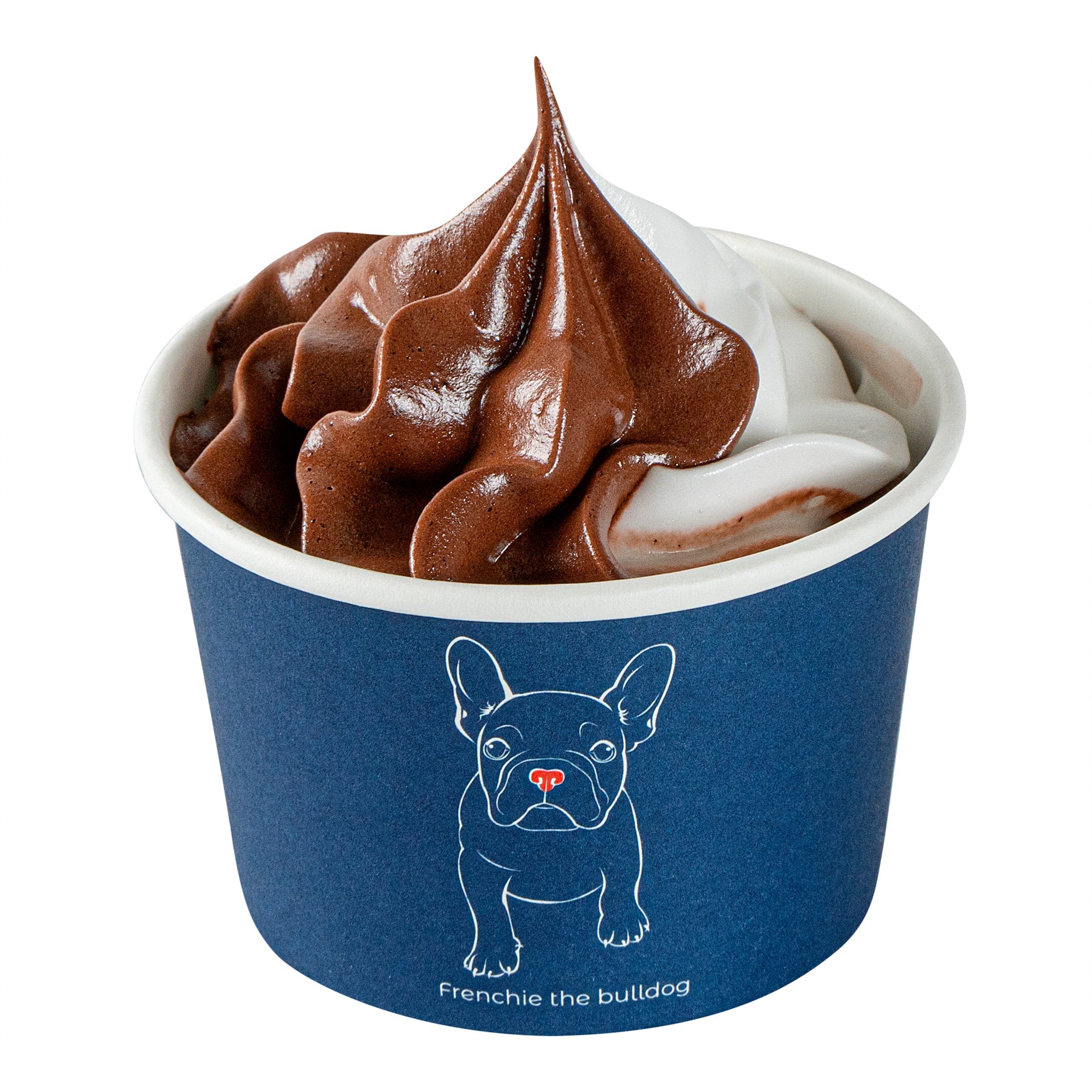 Coppetta 4 oz Round Frenchie Paper To Go Cup - 3" x 3" x 2 1/2" - 50 count box