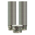 Coppetta 4 oz Round Camouflage Paper To Go Cup - 3" x 3" x 2 1/2" - 50 count box