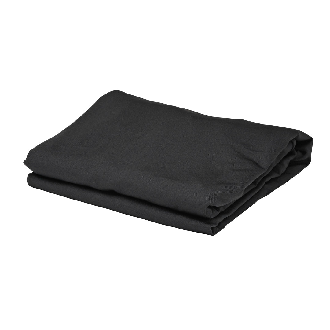 Table Tek Round Black Spandex Table Cover - Bar Height - 32" - 1 count box