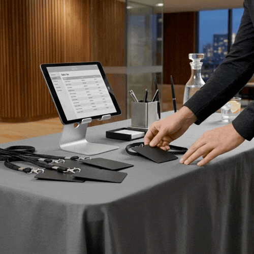 Table Tek Rectangle Gray Polyester Cloth Table Cover - Hemmed - 90" x 132" - 1 count box
