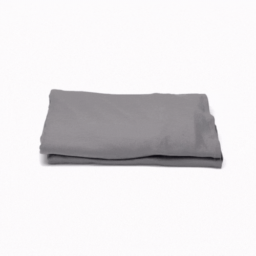 Table Tek Gray Spandex Banquet Chair Cover - Universal, Stretch - 1 count box