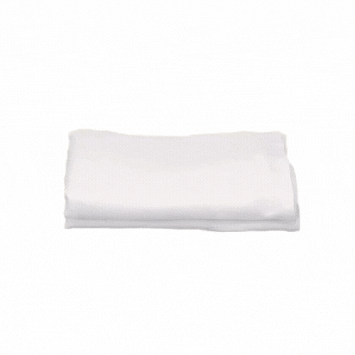 Table Tek White Spandex Banquet Chair Cover - Universal, Stretch - 1 count box