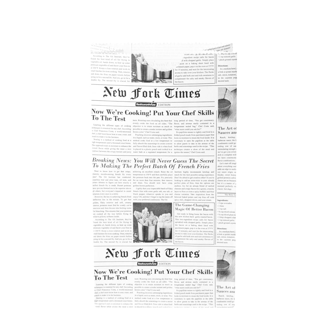 Bag Tek Newsprint Paper Bag - 2 lb - 4 1/4" x 2 1/4" x 8 1/2" - 100 count box