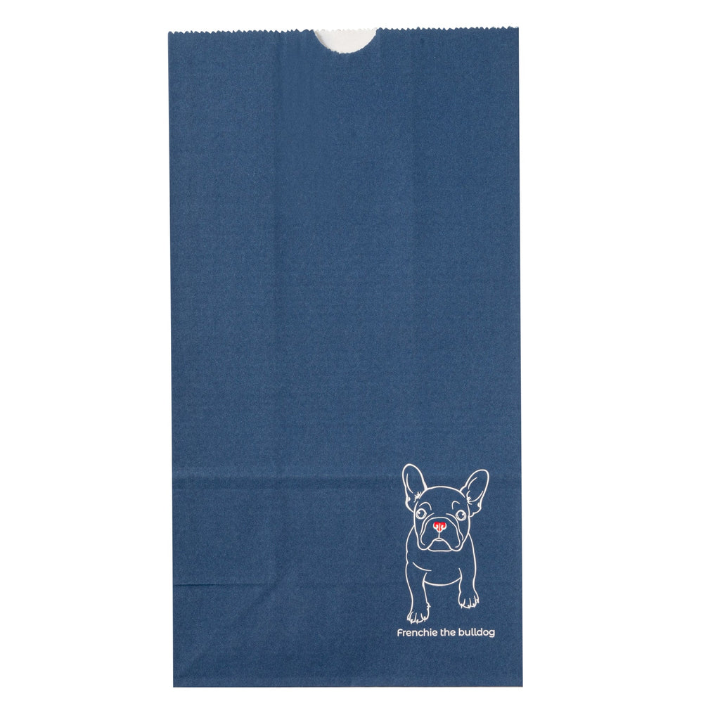 Bag Tek Frenchie Paper Bag - 6 lb - 6" x 3 1/2" x 10 3/4" - 100 count box