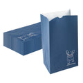 Bag Tek Frenchie Paper Bag - 12 lb - 7" x 4 1/4" x 12 1/2" - 100 count box