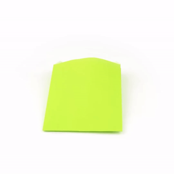 Bag Tek Eco Paper French Fry / Snack Bag - 4 1/4" x 1 1/2" x 6 1/4" - 100 count box