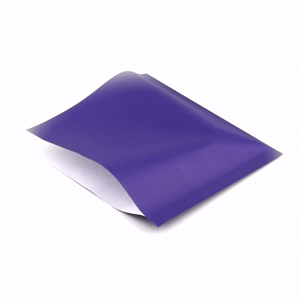 Bag Tek Purple Paper Large Double Open Bag - Greaseproof - 10" x 9" - 100 count box