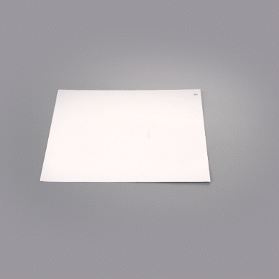 Bag Tek White Paper Large Double Open Bag - Greaseproof - 10" x 9" - 100 count box