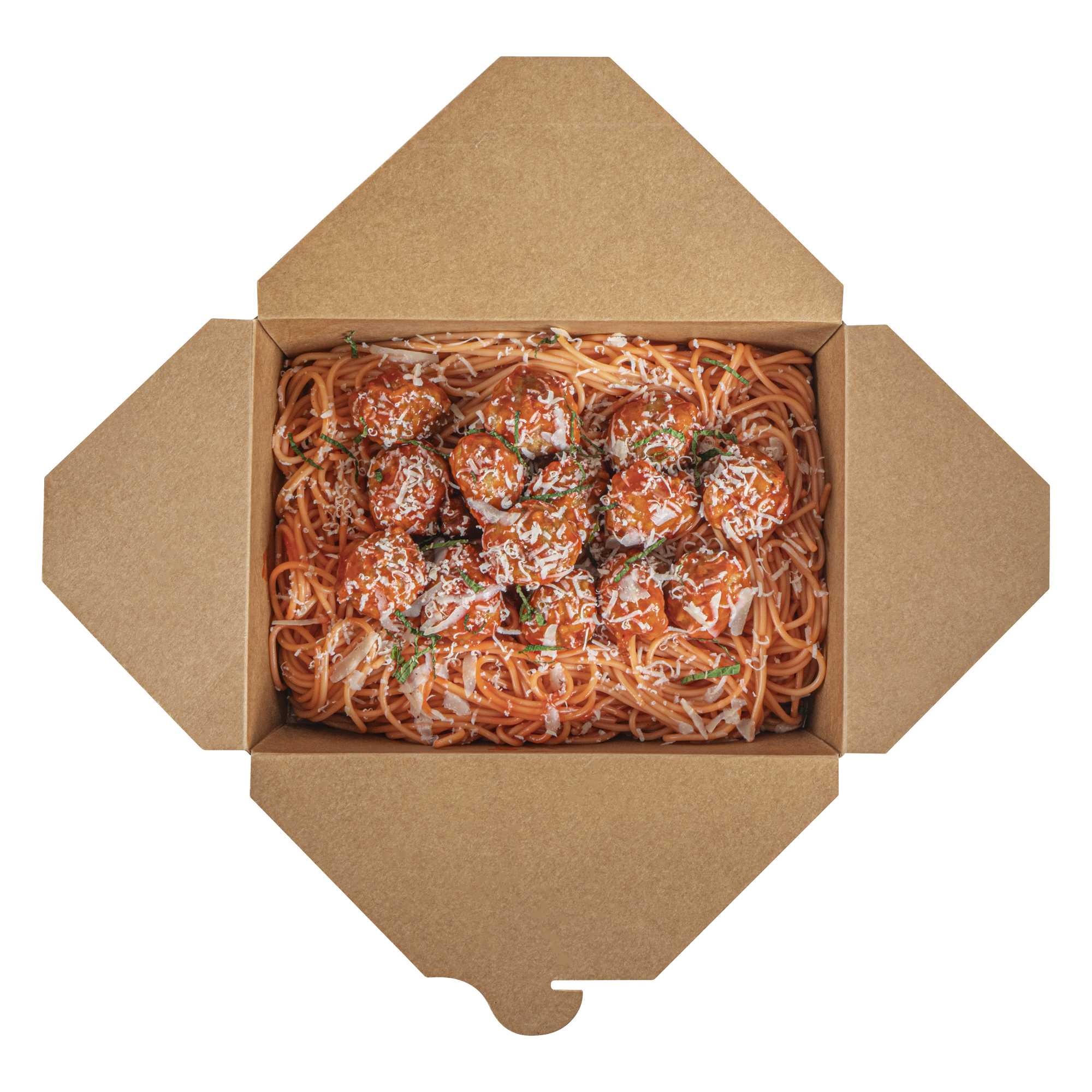 Bio Tek 71 oz Rectangle Kraft Paper Microwavable #3 Bio Box Take Out Container - 8 1/2" x 6 1/4" x 2 1/2" - 200 count box
