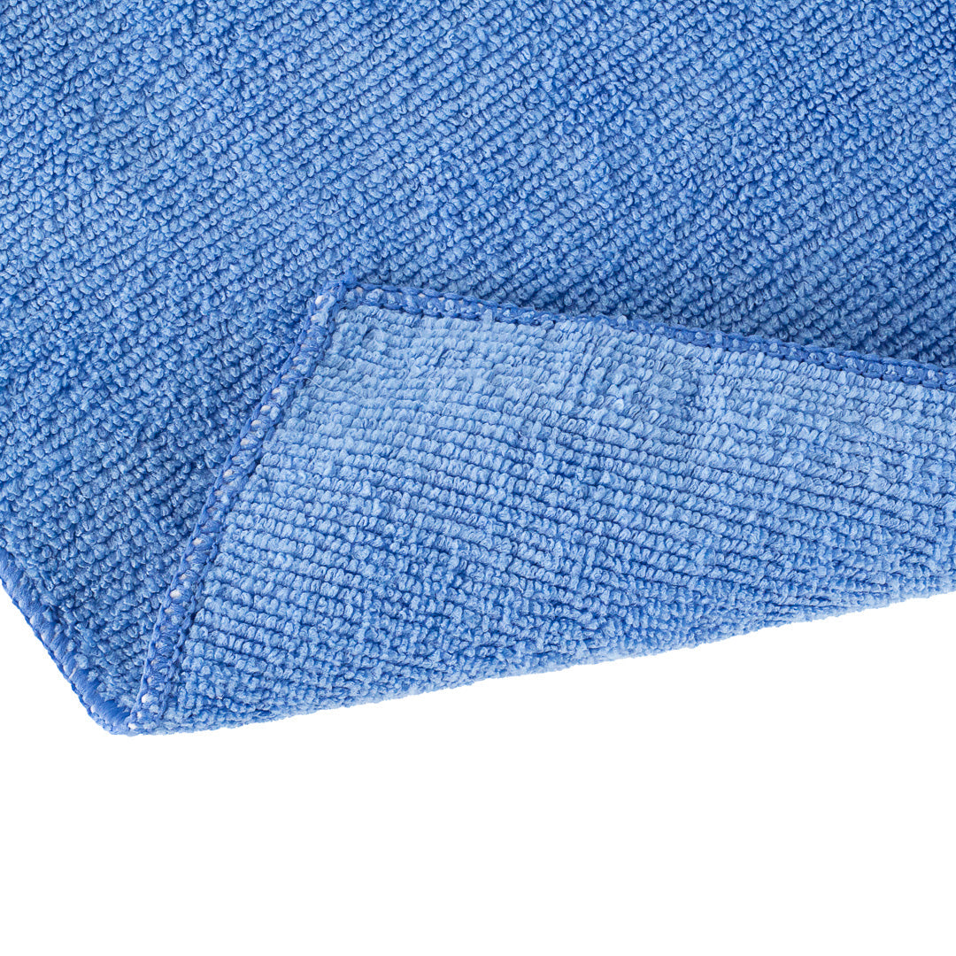 Clean Tek Professional Blue Microfiber Cleaning Cloth - 16" x 16" - 100 count box