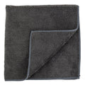 Clean Tek Professional Gray Microfiber Cleaning Cloth - 16" x 16" - 10 count box