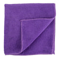 Clean Tek Professional Purple Microfiber Cleaning Cloth - 16" x 16" - 10 count box
