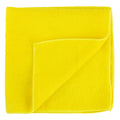 Clean Tek Professional Yellow Microfiber Cleaning Cloth - 16" x 16" - 10 count box