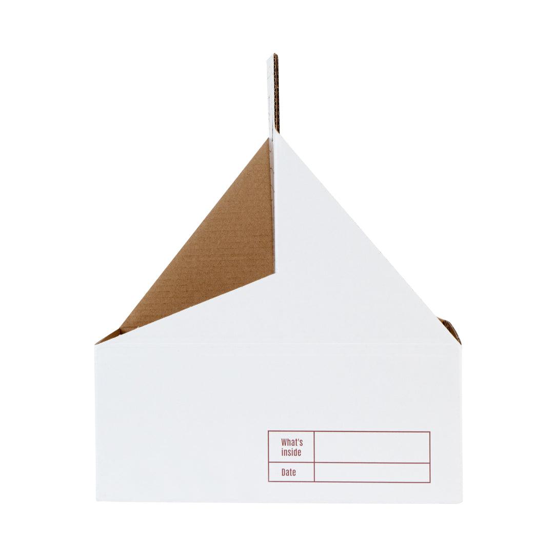 Bio Tek Cater Tek White and Brown Paper Drink Carrier - Holds 2 - 9" x 4 1/2" x 4" - 100 count box
