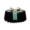 Table Tek Light Green Satin Table Runner - 12" x 108" - 1 count box