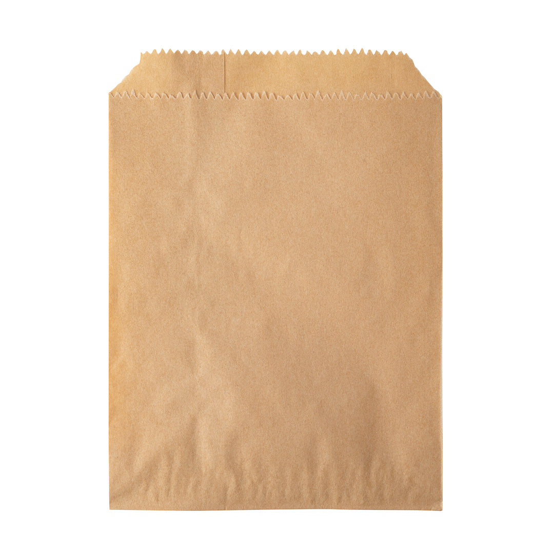Bag Tek Kraft Paper Bag - 7" x 5" - 25 count box