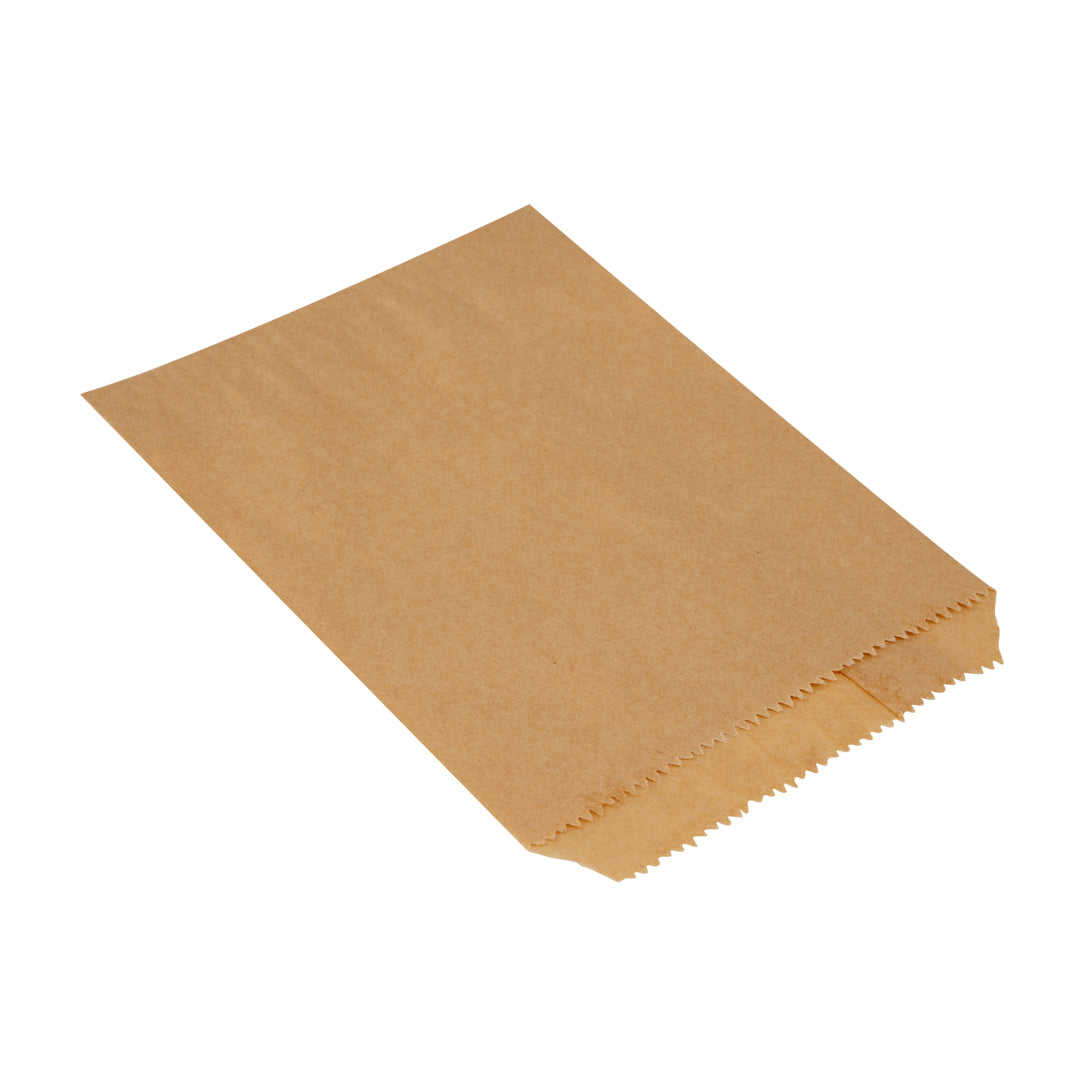 Bag Tek Kraft Paper Bag - 7" x 5" - 25 count box