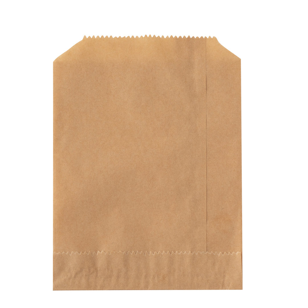 Bag Tek Kraft Paper Bag - 7" x 5" - 100 count box