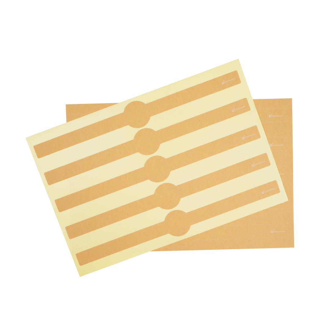 Chef 101 Kraft Paper Packaging Band - Adhering - 12" - 100 count box