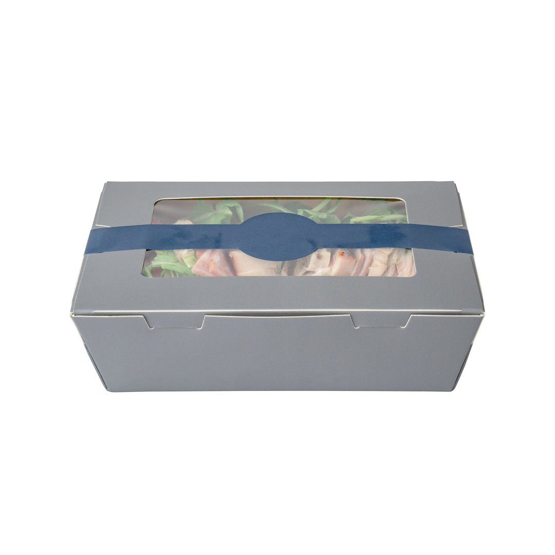 Chef 101 Midnight Blue Paper Packaging Band - Adhering - 12" - 100 count box