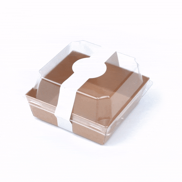 Chef 101 Round White Paper Packaging Band - Adhering - 12" - 100 count box