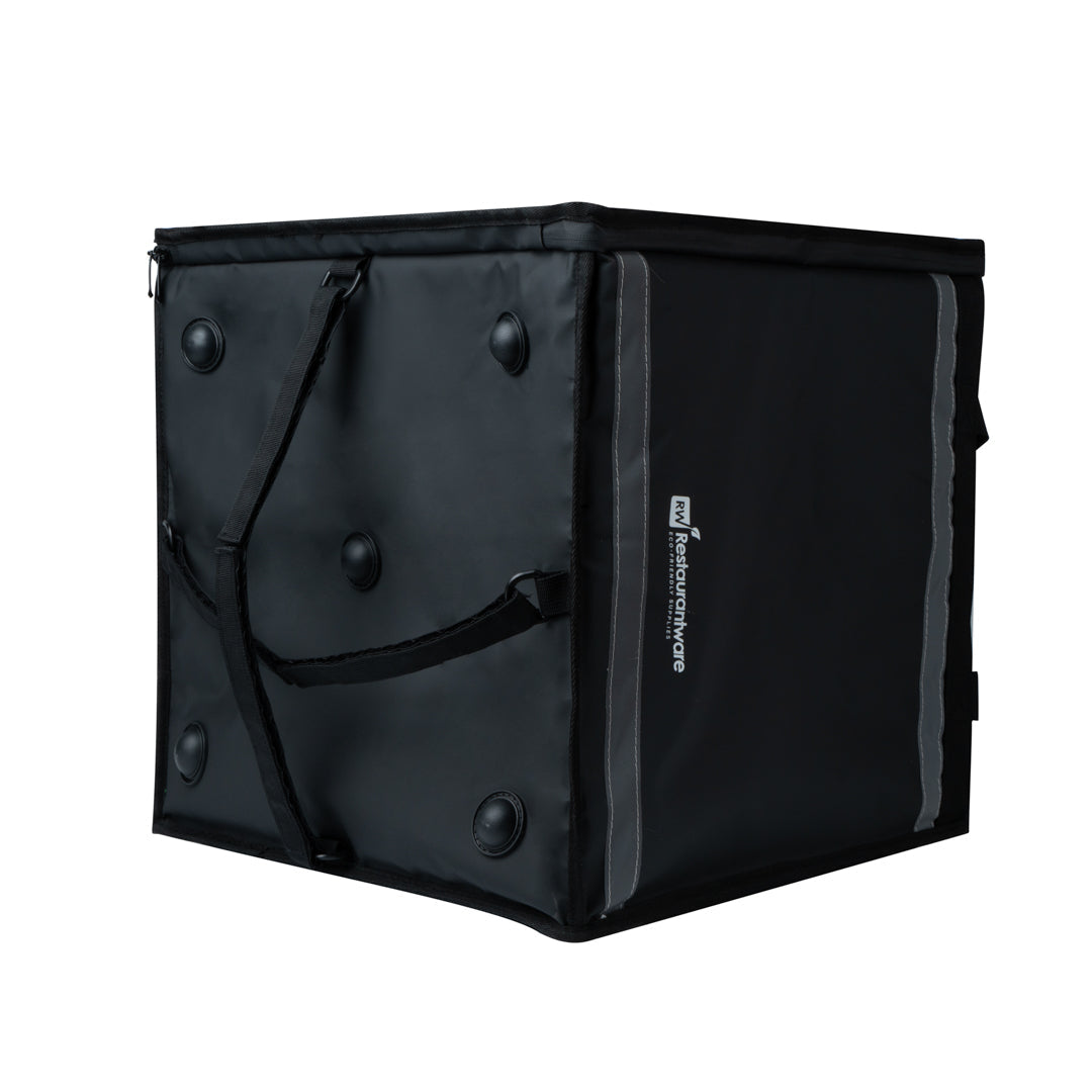 Cater Tek Black Insulated Food Delivery / Catering Bag - with Removable Insert - 17 3/4" - 1 count box