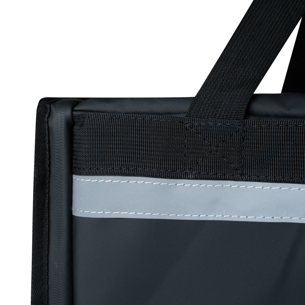 Cater Tek Black Insulated Food Delivery / Catering Bag - with Removable Insert - 17 3/4" - 1 count box