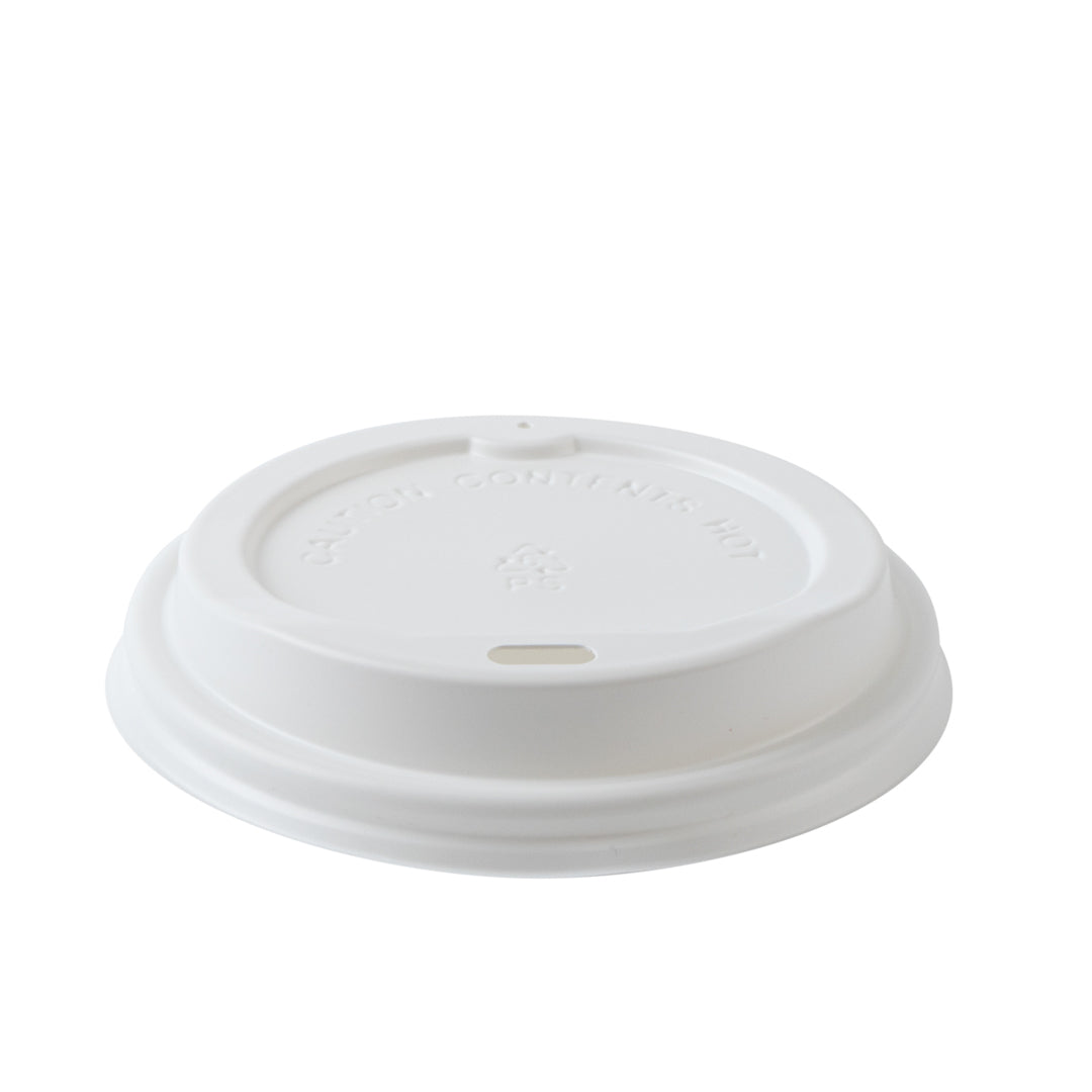 Restpresso 16 oz Kraft Paper Ripple Wall Coffee Cup - with White Lid - 3 1/2" x 3 1/2" x 6 1/4" - 200 count box
