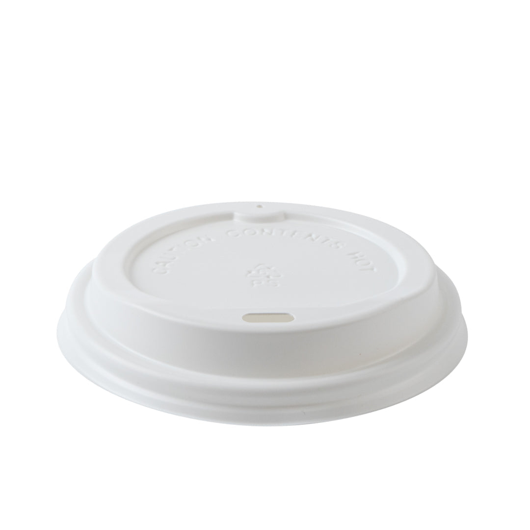 Restpresso 16 oz Red Paper Ripple Wall Coffee Cup - with White Lid - 3 1/2" x 3 1/2" x 6 1/4" - 200 count box