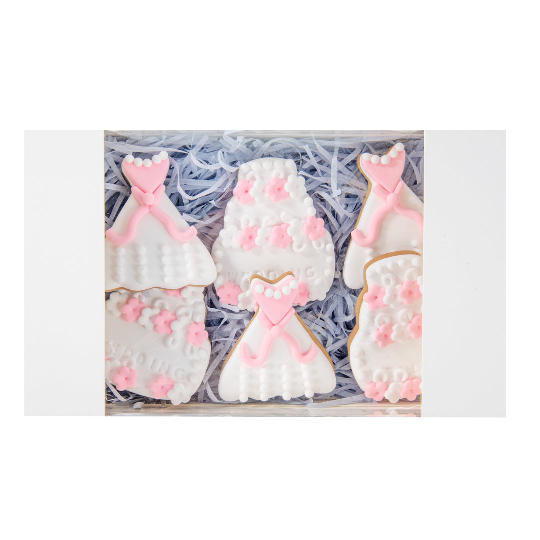 Pastry Tek White Paper Pastry / Cake Box - with Window - 7 3/4" x 4 3/4" x 2 1/4" - 100 count box