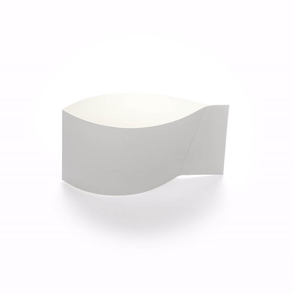 Restpresso Gray Paper Coffee Cup Sleeve - with Handle, Fits 12 / 16 / 20 oz Cups - 1000 count box