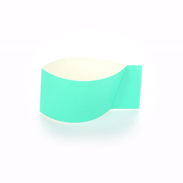 Restpresso Turquoise Paper Coffee Cup Sleeve - with Handle, Fits 12 / 16 / 20 oz Cups - 50 count box