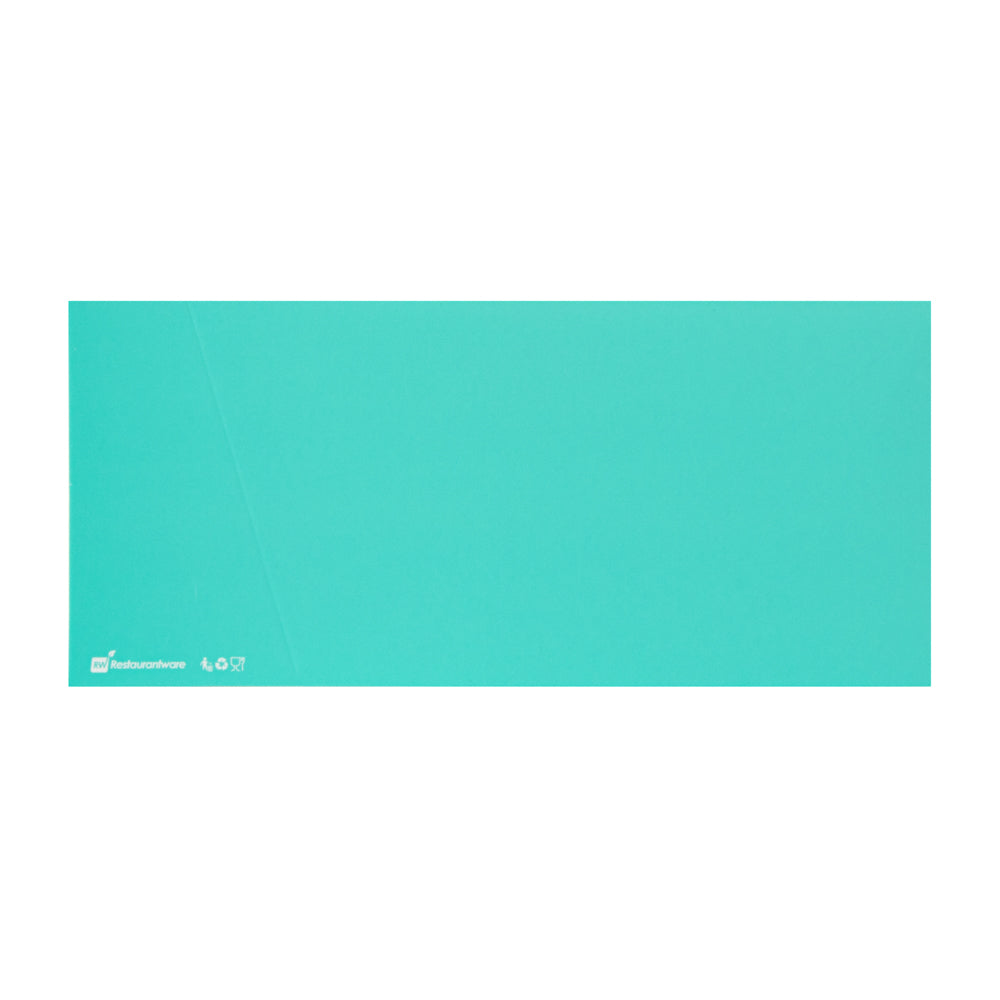 Restpresso Turquoise Paper Coffee Cup Sleeve - with Handle, Fits 12 / 16 / 20 oz Cups - 50 count box
