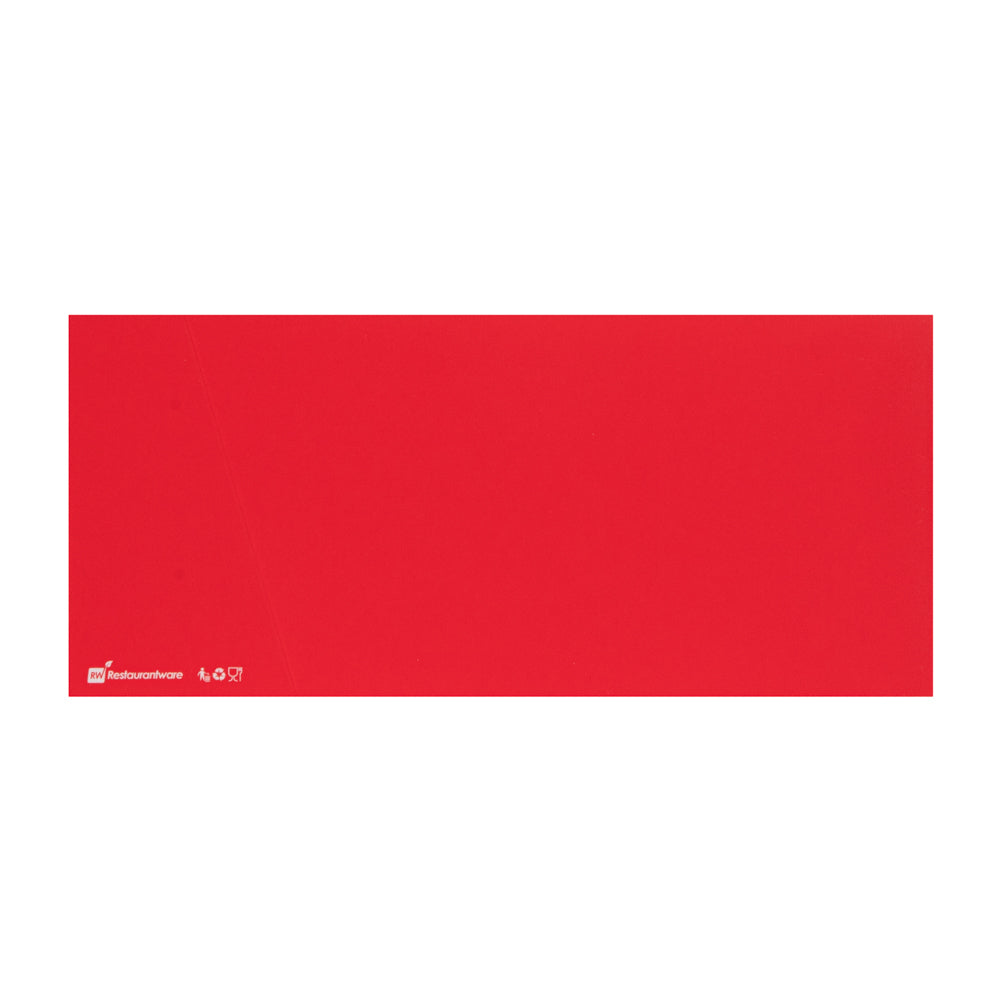 Restpresso Red Paper Coffee Cup Sleeve - with Handle, Fits 12 / 16 / 20 oz Cups - 50 count box