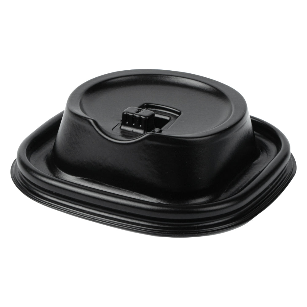 Hip 2 Be Square Black Plastic Sippy Cup Lid - Fits 12, 16 and 22 oz - 25 count box