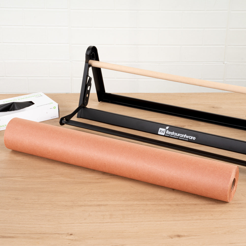 Chef 101 Pink / Peach 40# Butcher Paper Roll - 24" x 175' - 1 count box
