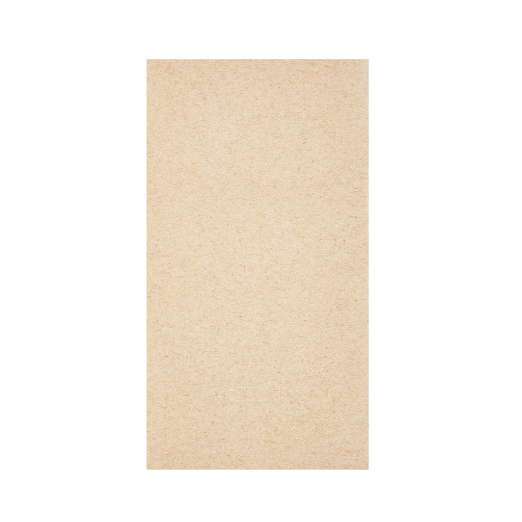 Saving Nature Rectangle Kraft Paper Dinner Napkin - 2-Ply - 17" x 15" - 150 count box
