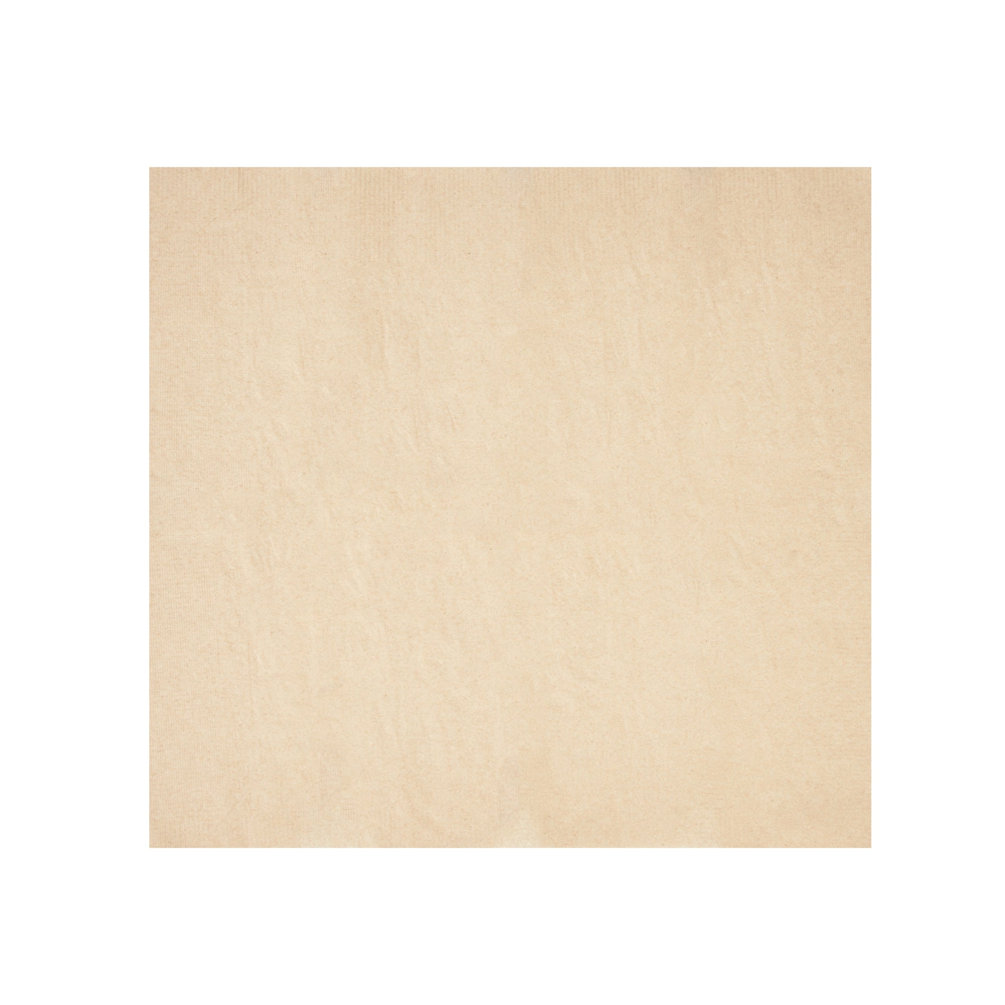 Saving Nature Rectangle Kraft Paper Dinner Napkin - 2-Ply - 17" x 15" - 3000 count box